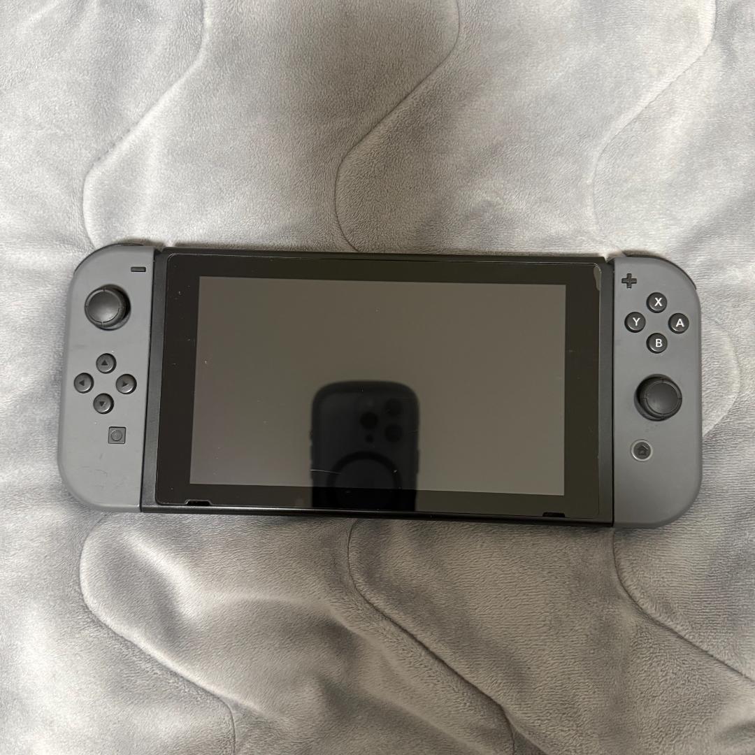 Nintendo Switch 本体 グレー 初期型 未対策機 おまけ付き