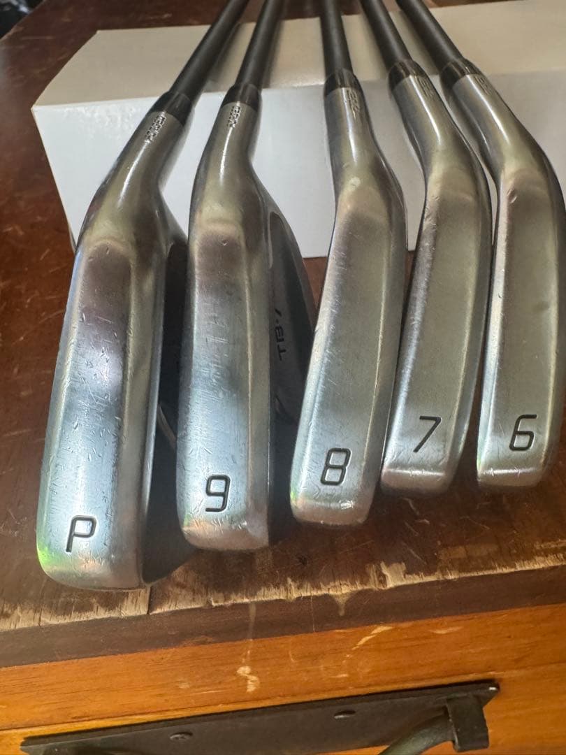 フォーティーンＴＢ７アイアン５本セット６ｉ〜ＰＷフジクラトラビル８５S