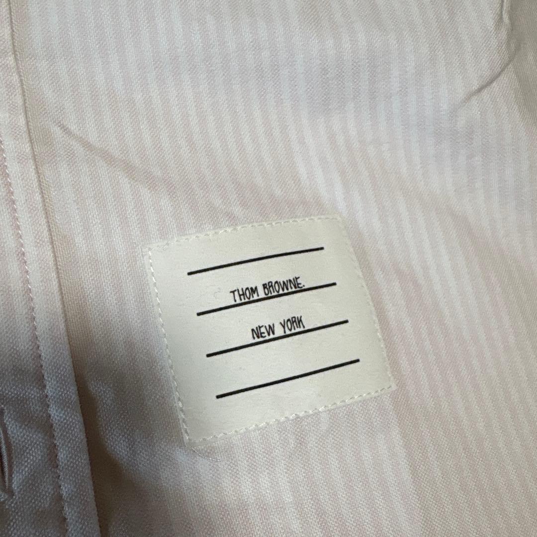 THOM BROWNE ストライプ長袖シャツ　2枚セット