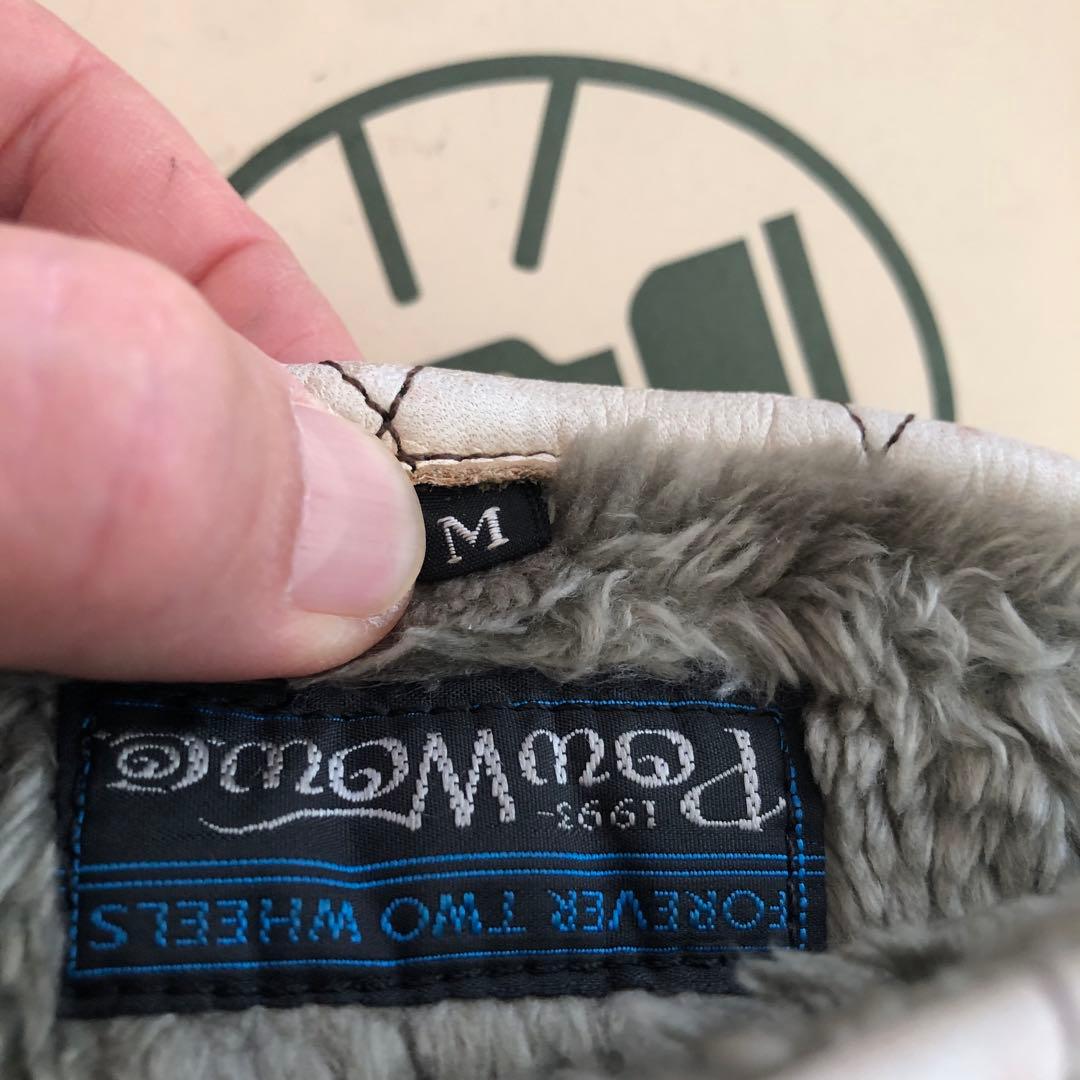 powwow グローブ　バイク　ガントレット　ロング　M