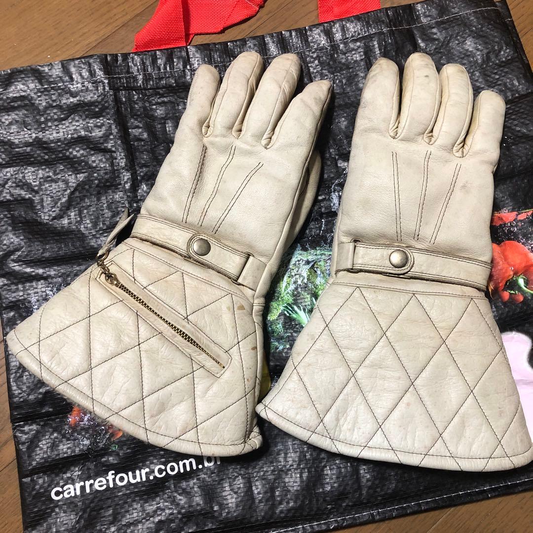 powwow グローブ　バイク　ガントレット　ロング　M