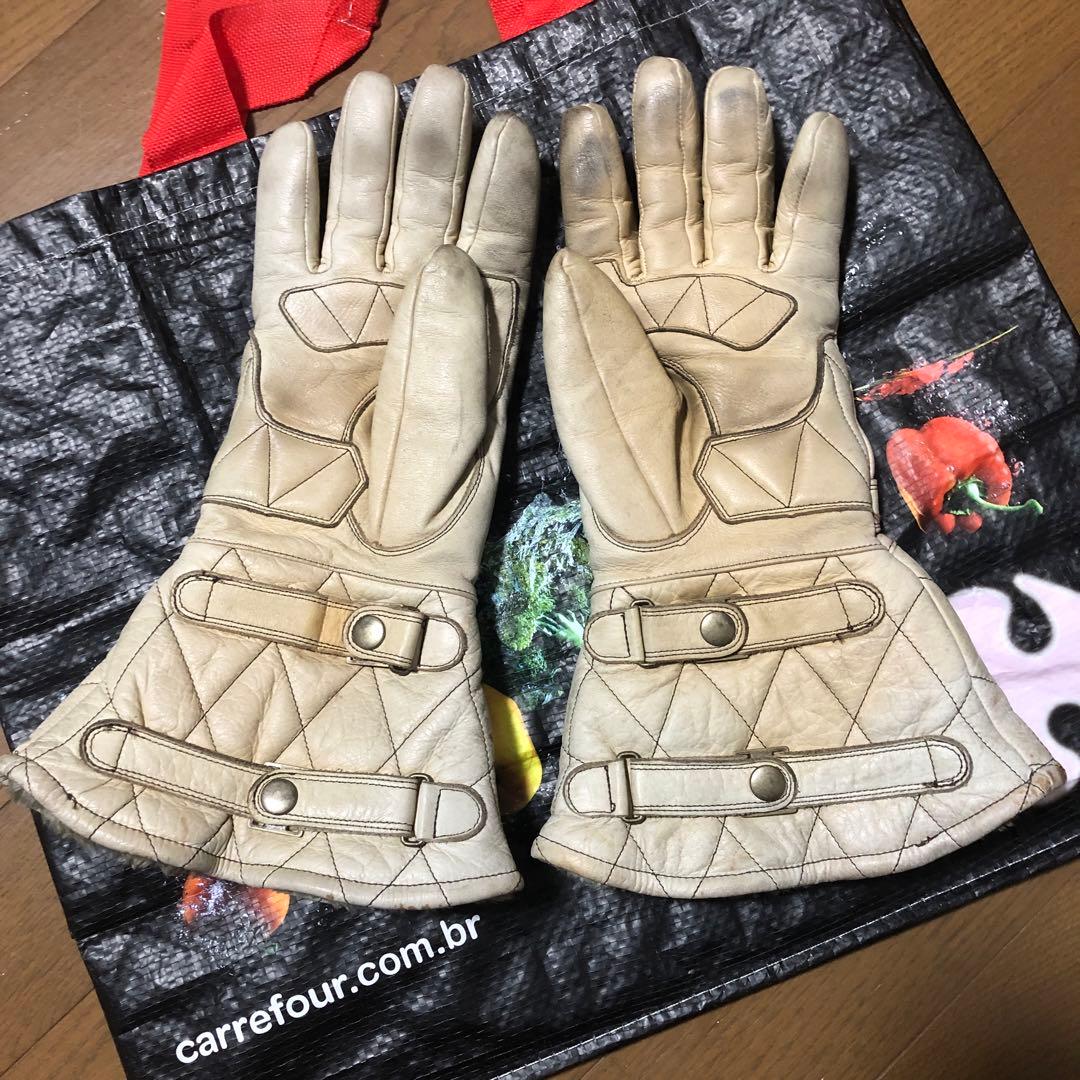 powwow グローブ　バイク　ガントレット　ロング　M