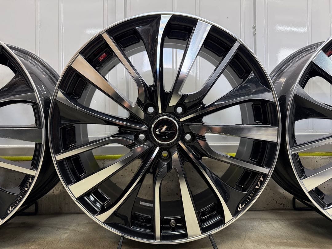 WEDS LEONIS VT 7J-18インチ 5-114.3+53 4本セット