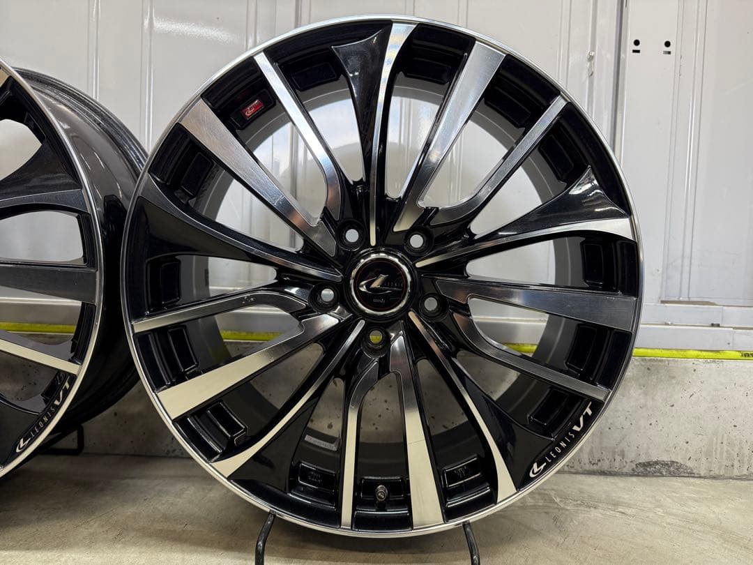 WEDS LEONIS VT 7J-18インチ 5-114.3+53 4本セット