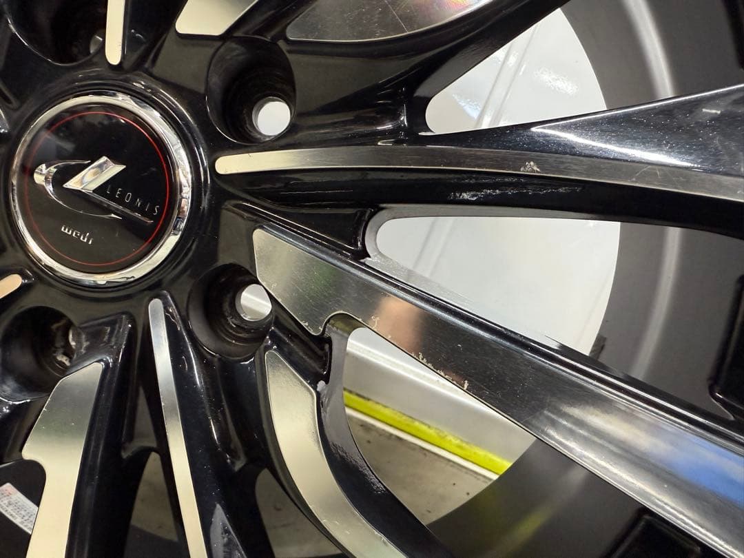 WEDS LEONIS VT 7J-18インチ 5-114.3+53 4本セット