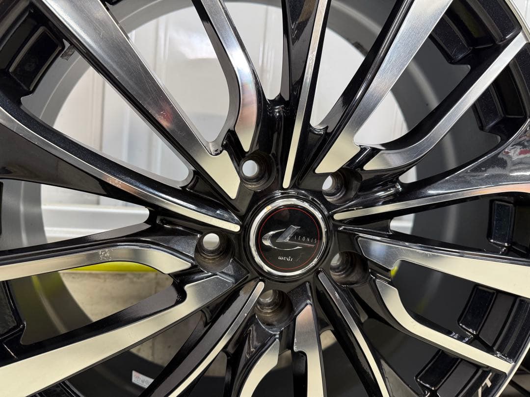 WEDS LEONIS VT 7J-18インチ 5-114.3+53 4本セット