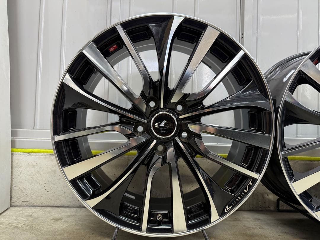 WEDS LEONIS VT 7J-18インチ 5-114.3+53 4本セット