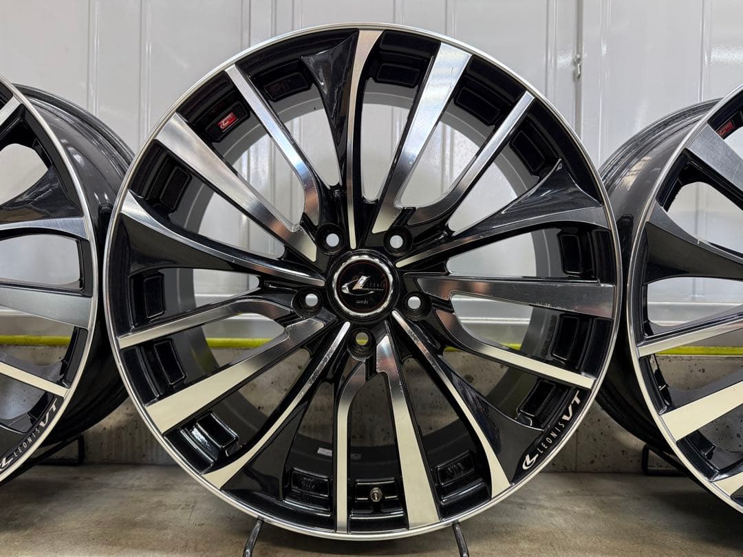 WEDS LEONIS VT 7J-18インチ 5-114.3+53 4本セット