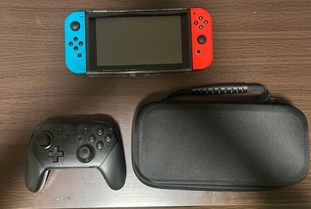 【美品】NintendoSwitch本体動作確認済 プロコン カバー sdカード