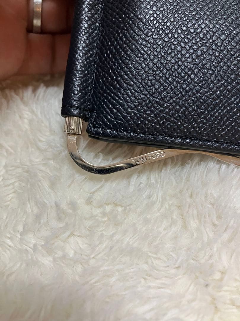 TOM FORD レザー マネークリップ