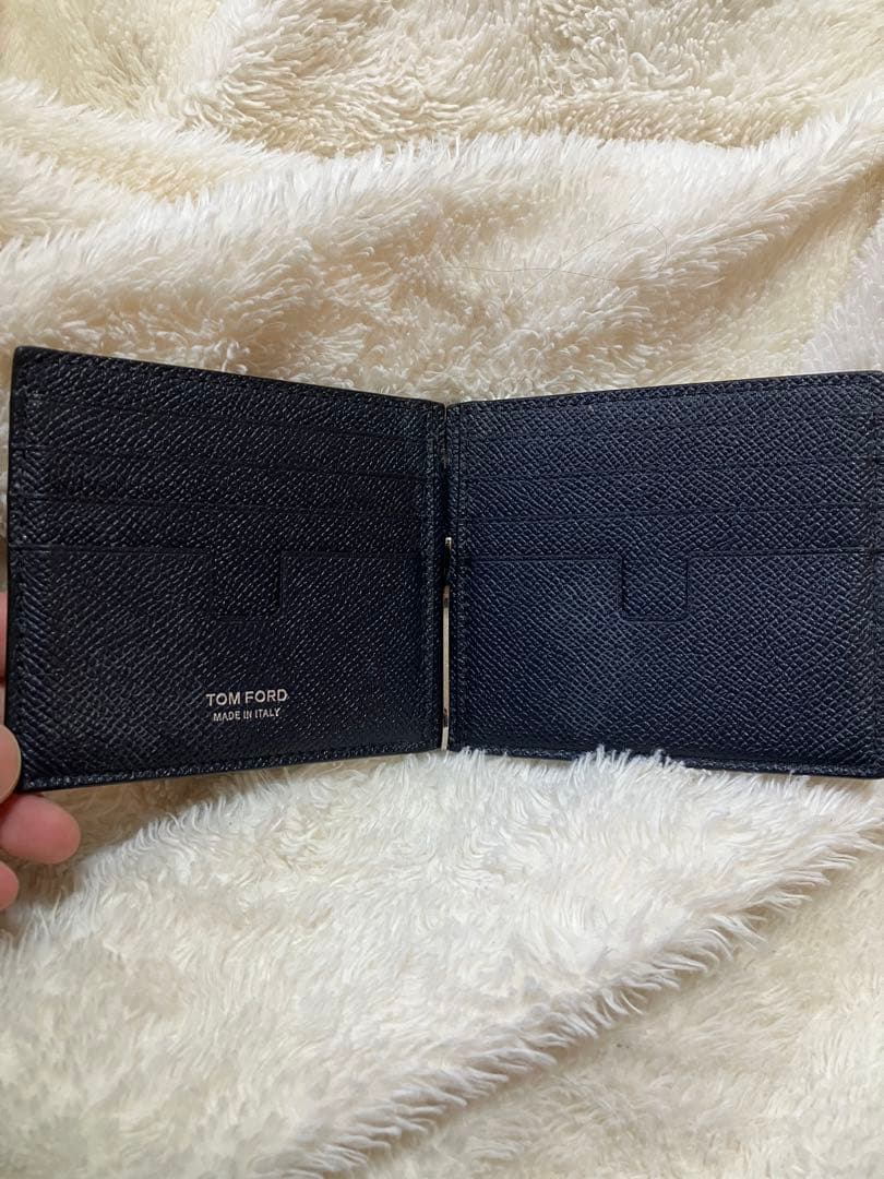 TOM FORD レザー マネークリップ