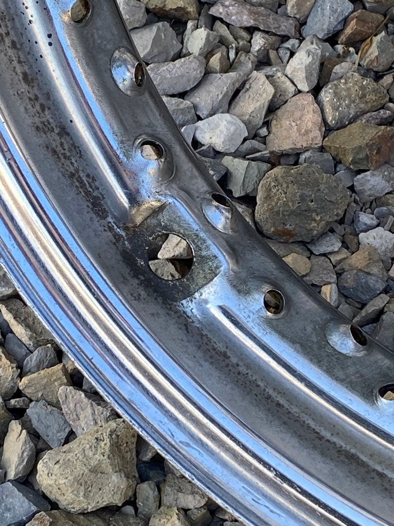 K*a様 ビンテージ　50s ハーレー　純正　ホイールリム　ケルシーヘイズ ナッ