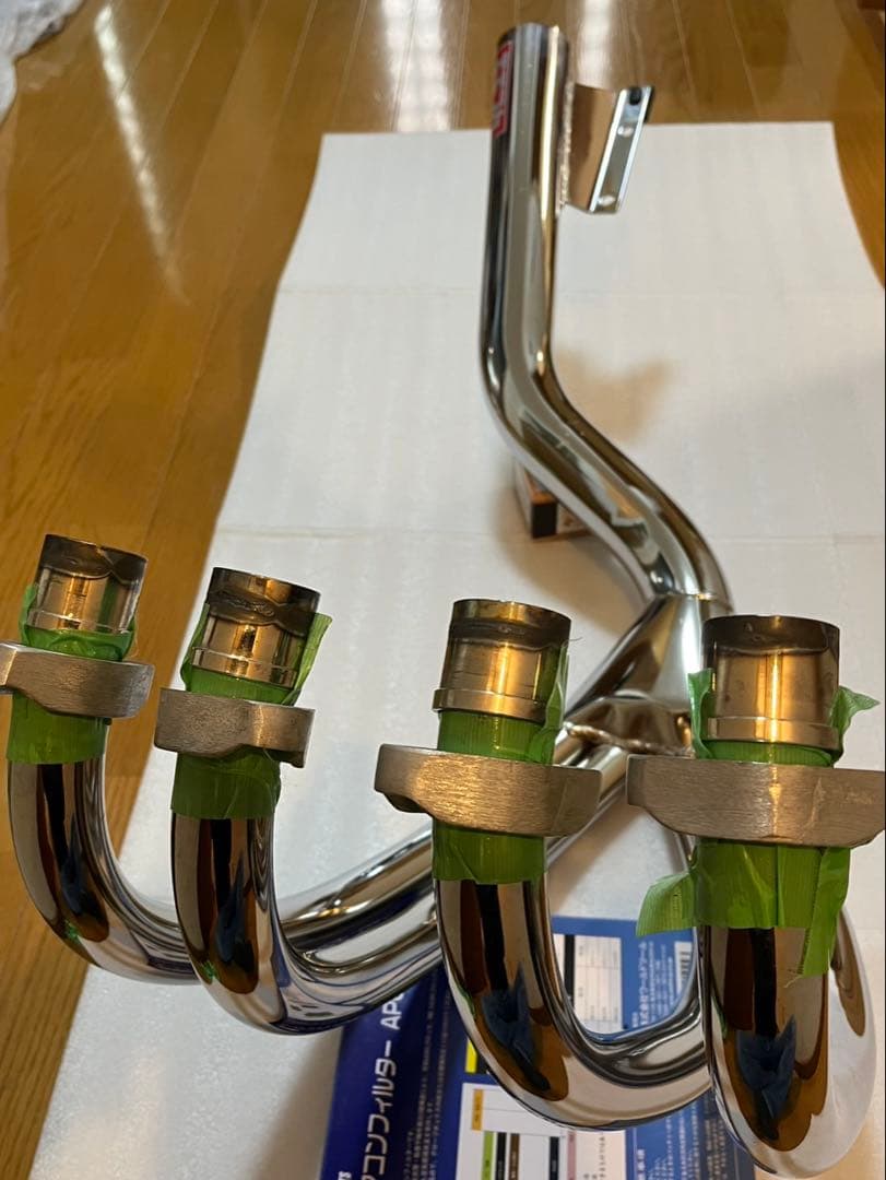 旧CB400F ショート管マフラー/398/408 CB400Four