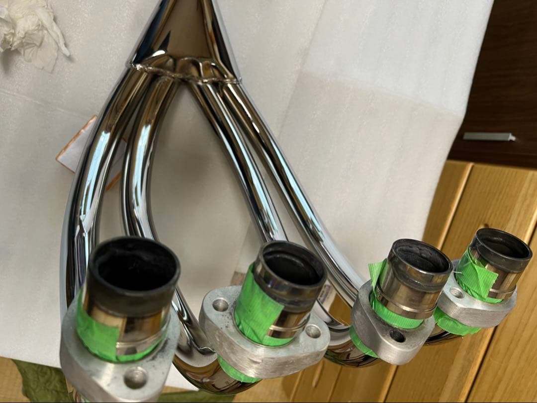 旧CB400F ショート管マフラー/398/408 CB400Four