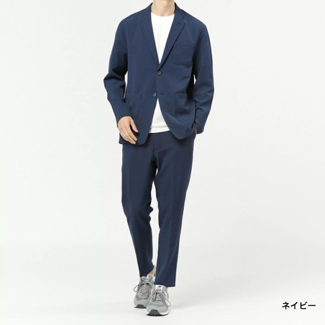 新品　ニューバランス スーツ 上下セット テーパードパンツ ネイビー　XL