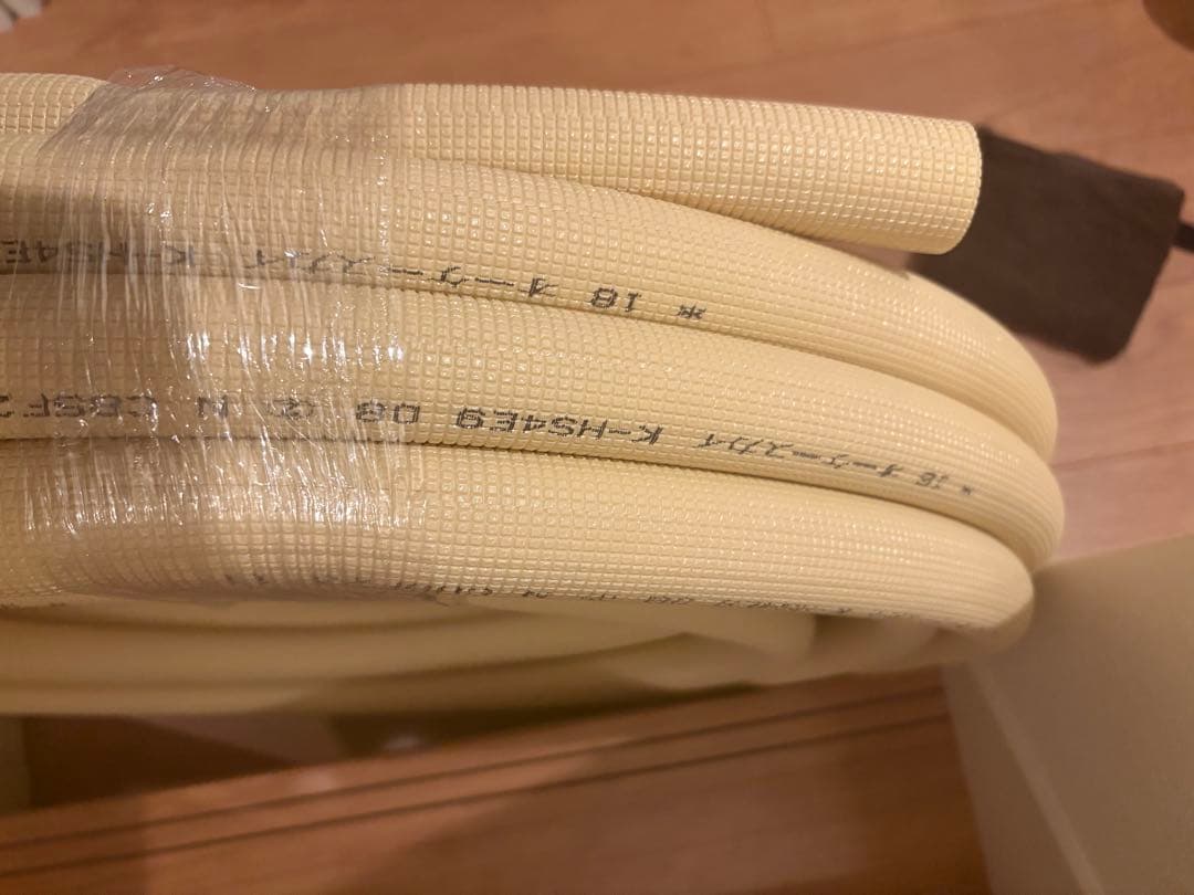 エアコン冷媒配管シングルコイル４分オーケー 器材