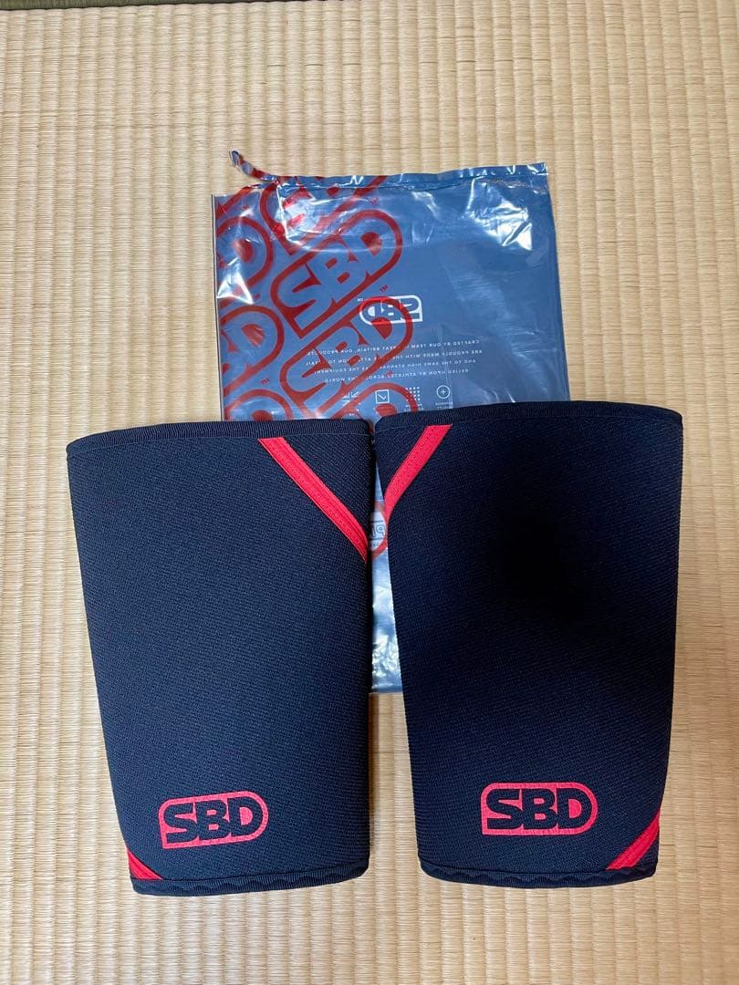 【試着のみ】SBDパワーリフティングニースリーブ2XL