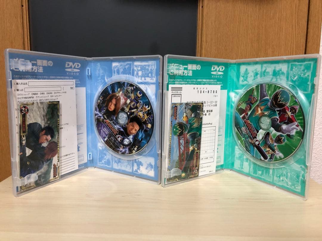 忍風戦隊ハリケンジャー DVD 全巻 12巻セット