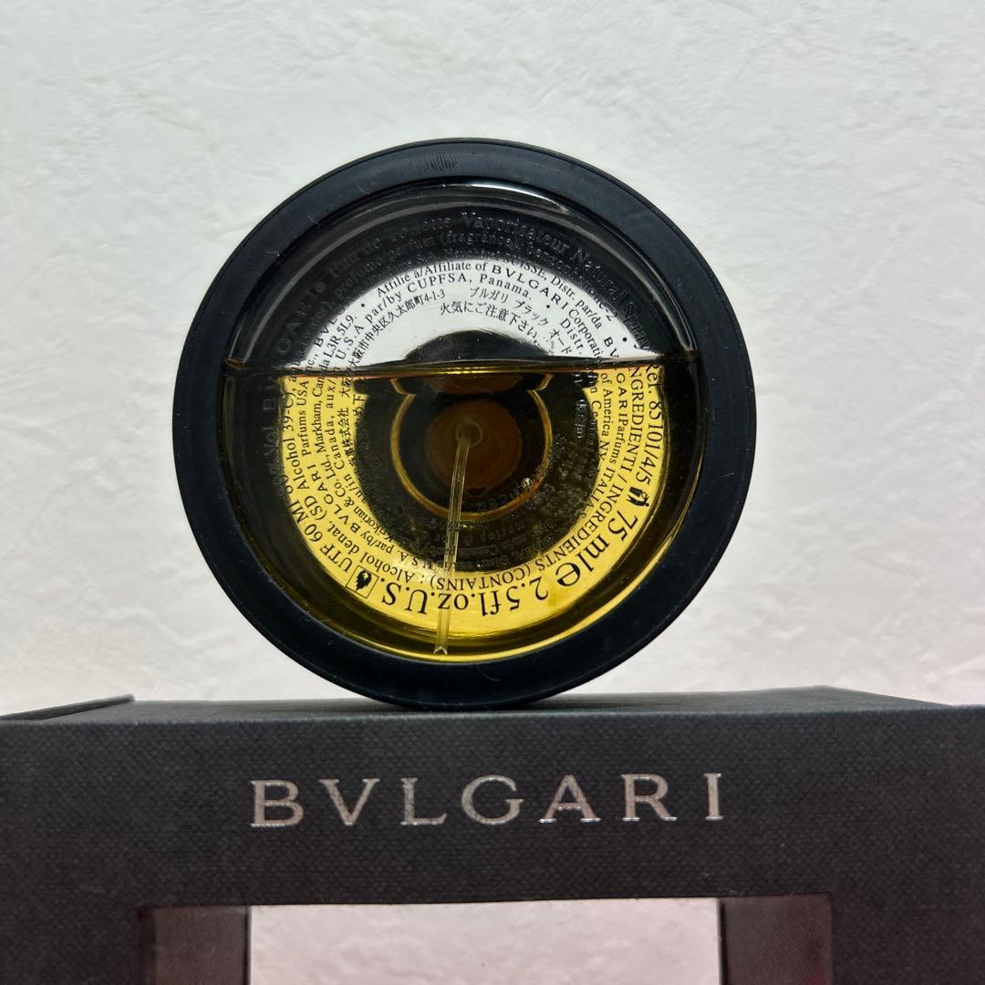BVLGARI BLACK 75ml ブルガリブラック　箱あり　残量多い