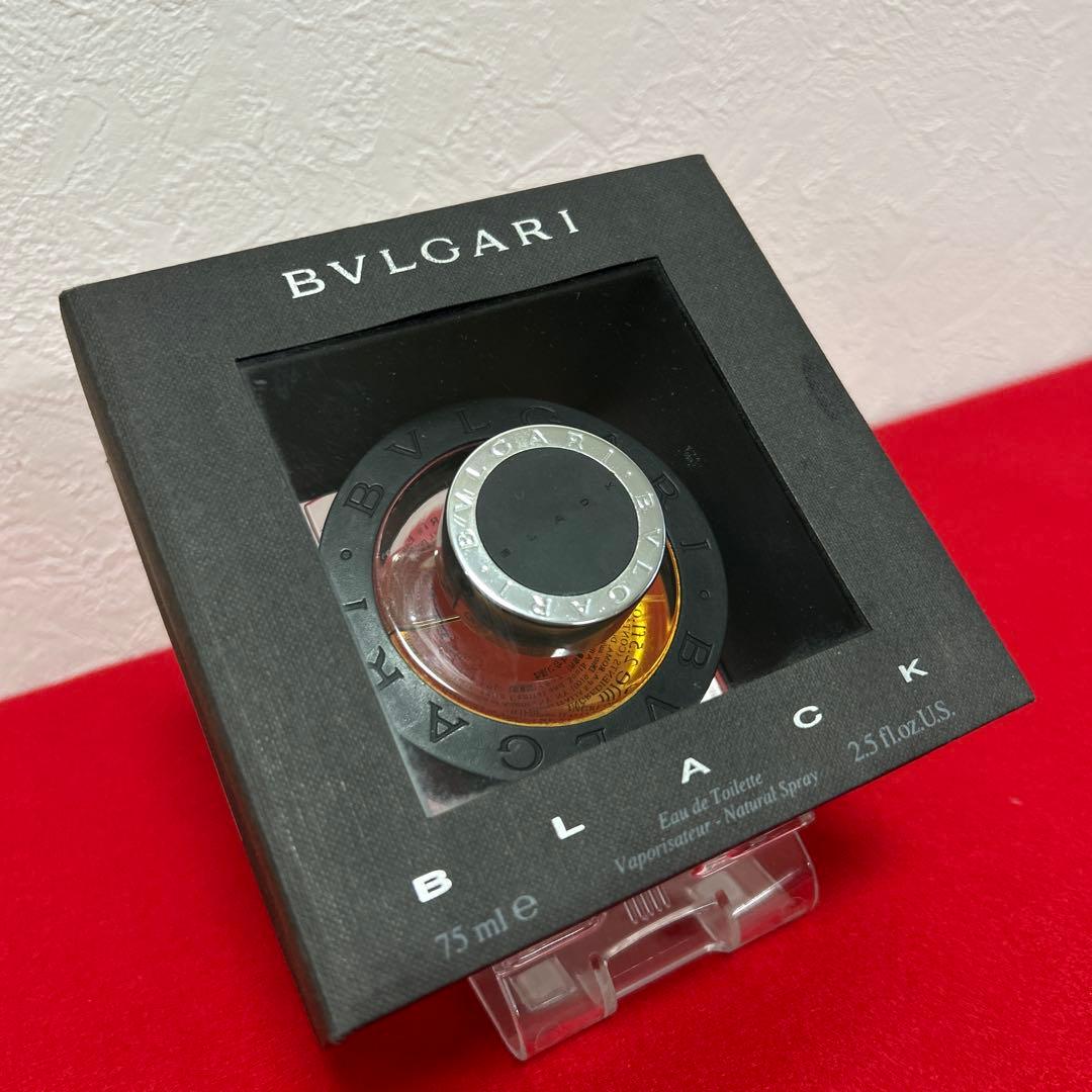 BVLGARI BLACK 75ml ブルガリブラック　箱あり　残量多い