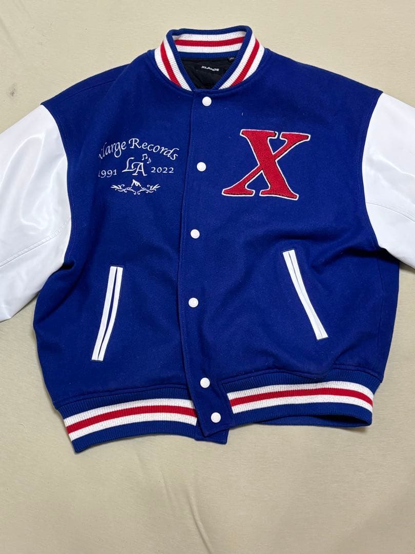 XLARGE スタジャン 青 1991-2022