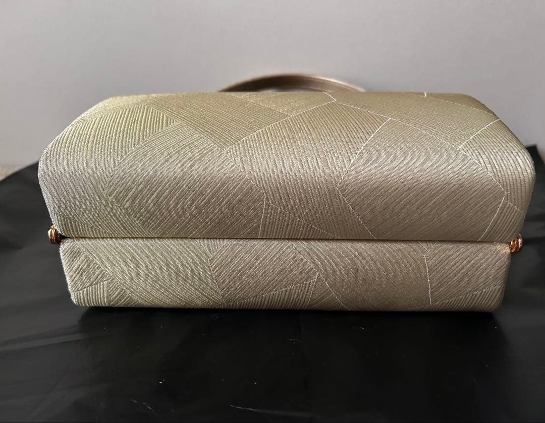 礼装用　ゴールド草履バックセット　　　　　　　正装用　フォーマル