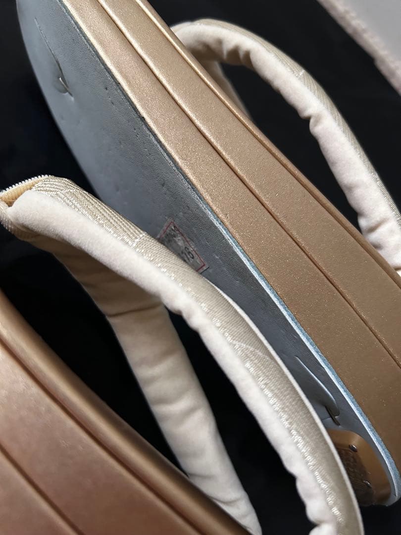 礼装用　ゴールド草履バックセット　　　　　　　正装用　フォーマル