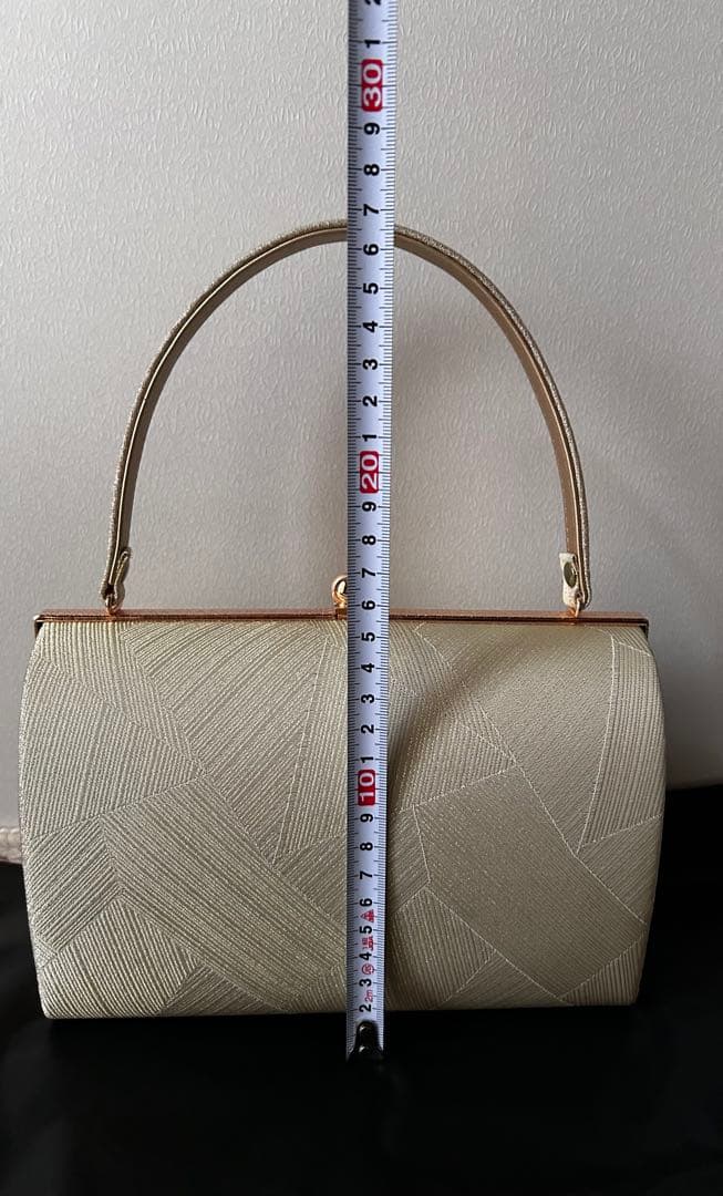 礼装用　ゴールド草履バックセット　　　　　　　正装用　フォーマル