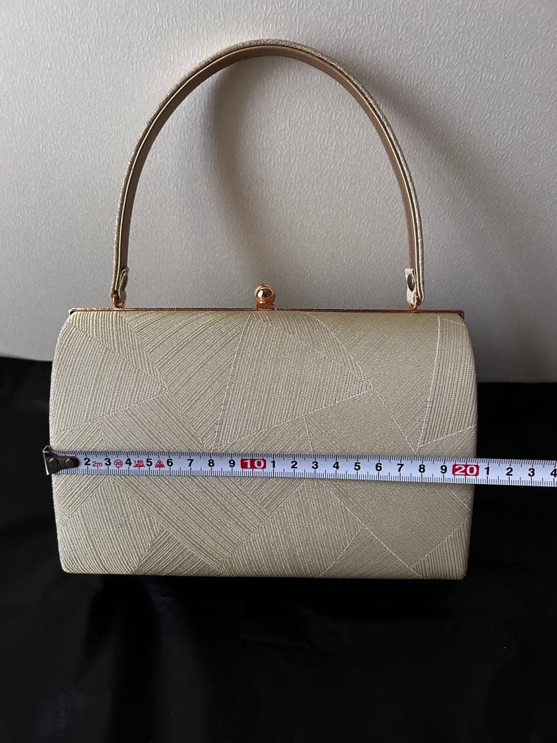 礼装用　ゴールド草履バックセット　　　　　　　正装用　フォーマル