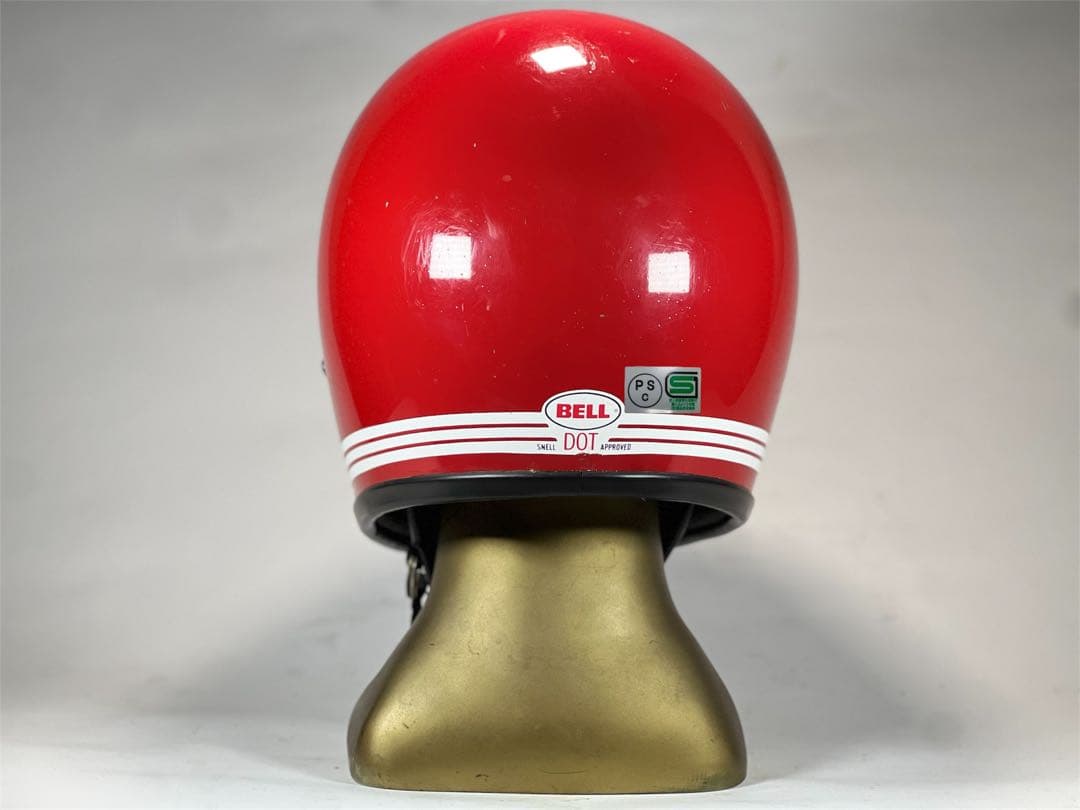 Sシェル！Bell Moto3 赤　レッド　フルフェイス　ビンテージヘルメット
