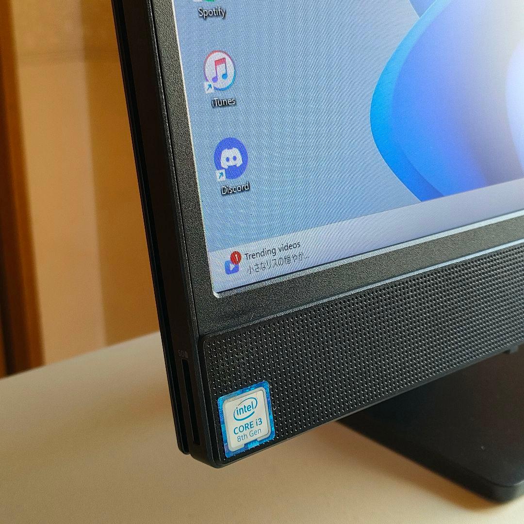 DELL 液晶一体型PC Win11／Office2024／高速M.2 SSD