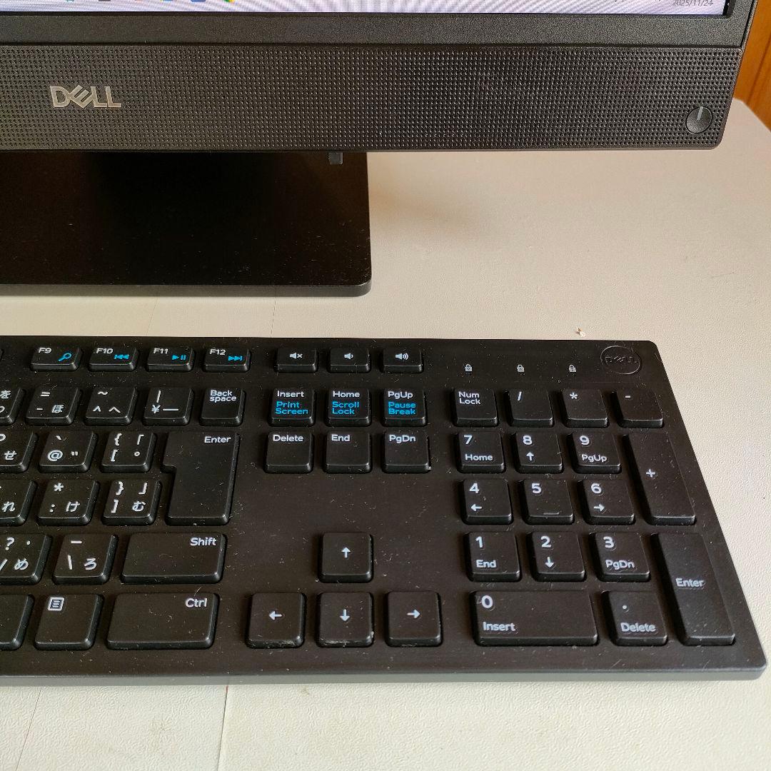 DELL 液晶一体型PC Win11／Office2024／高速M.2 SSD