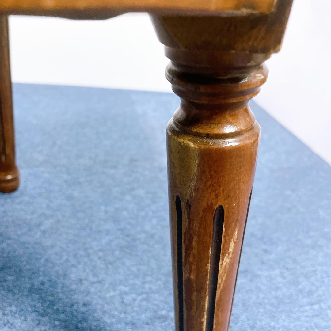 【フランスアンティーク②】ルイ16世様式 華麗ストライプ織物張 メダリオンチェア