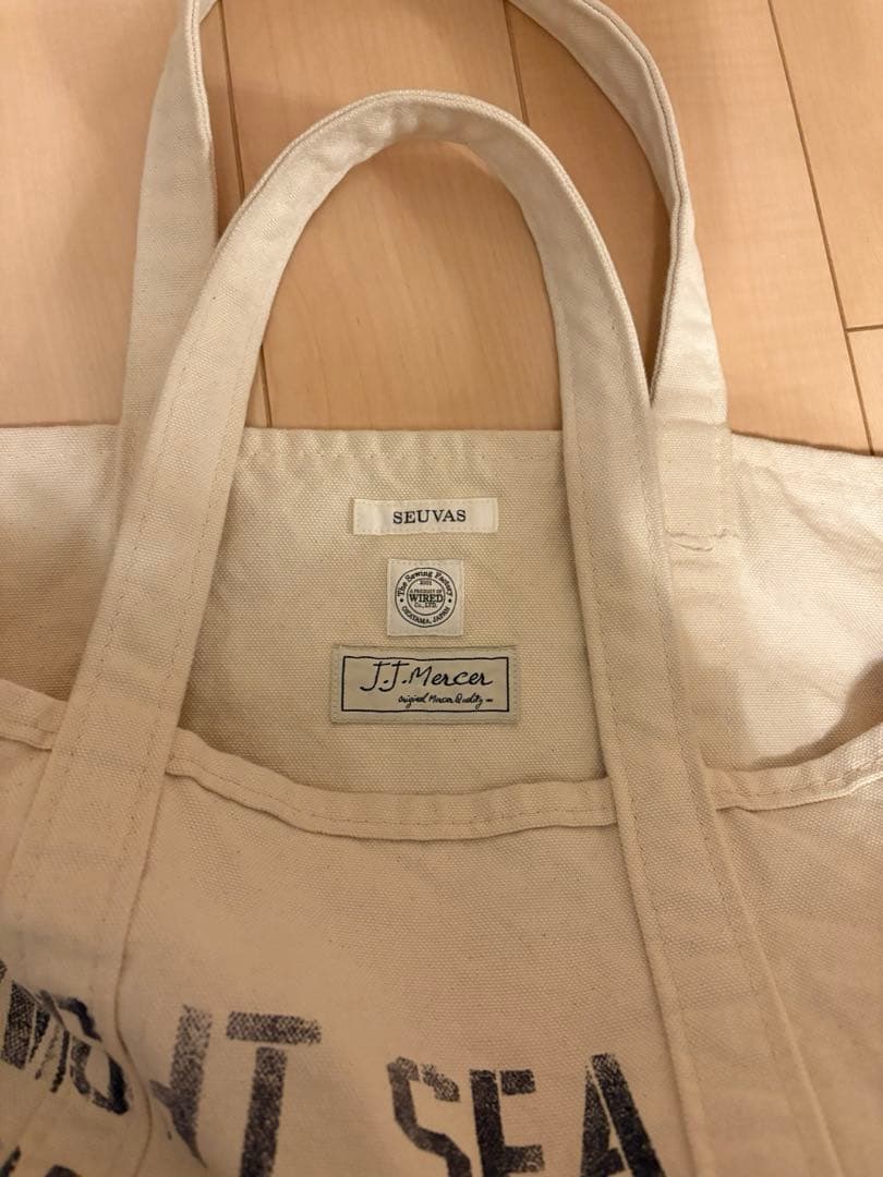 FRAMeWORK SEUVAS 別注キャンバストート L