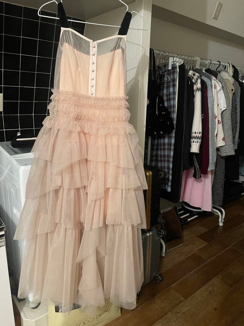 snidel チュールスカート　ピンク