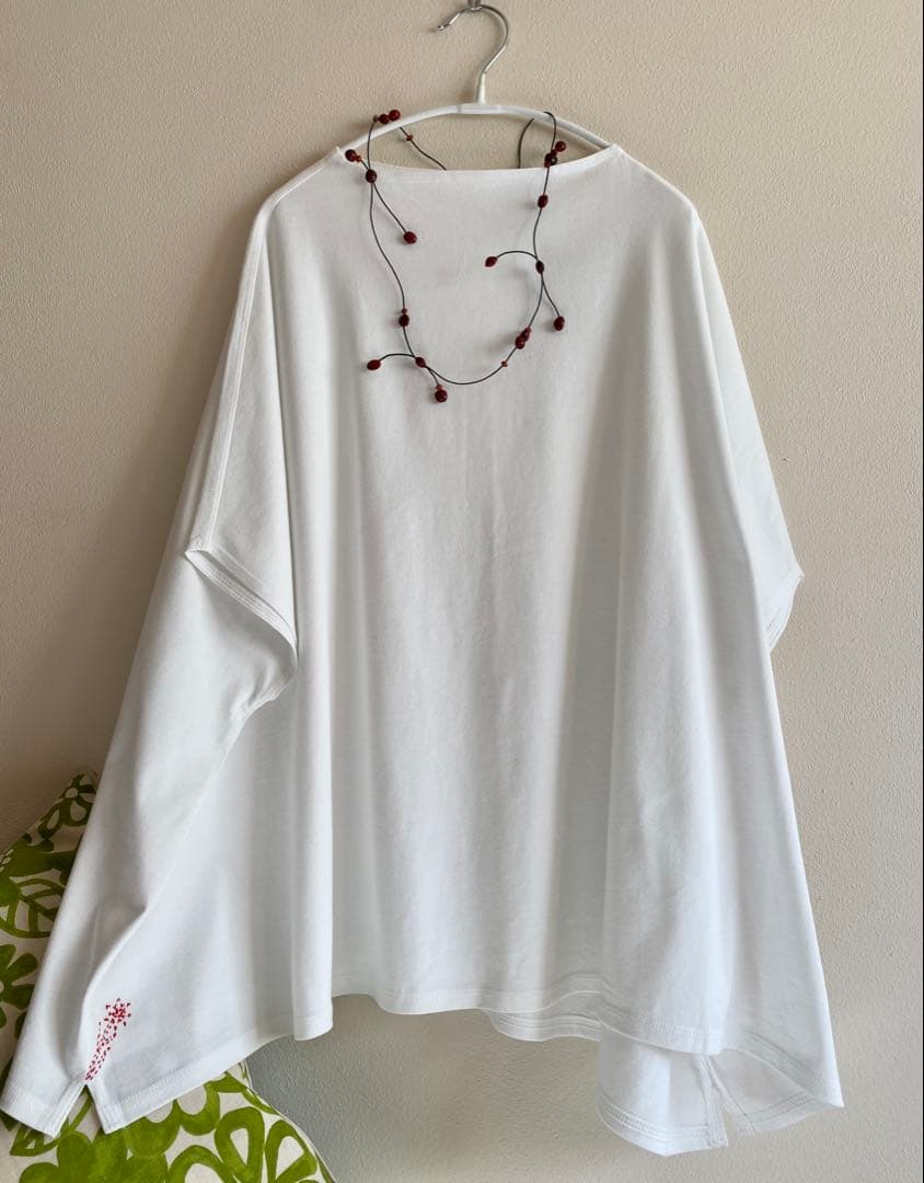 ババグーリ　未使用近　オーガニックコットン　ワイドプルオーバー　ヨーガンレール