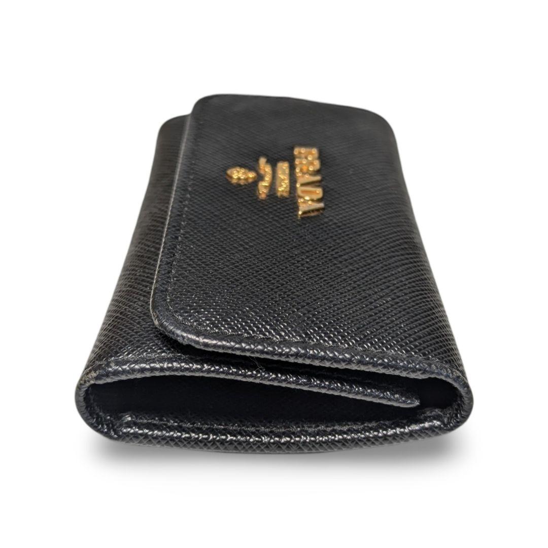 ぷりん【極美品】PRADA ブラックレザーキーケース