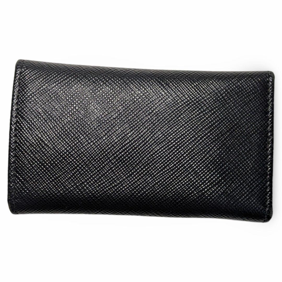 ぷりん【極美品】PRADA ブラックレザーキーケース