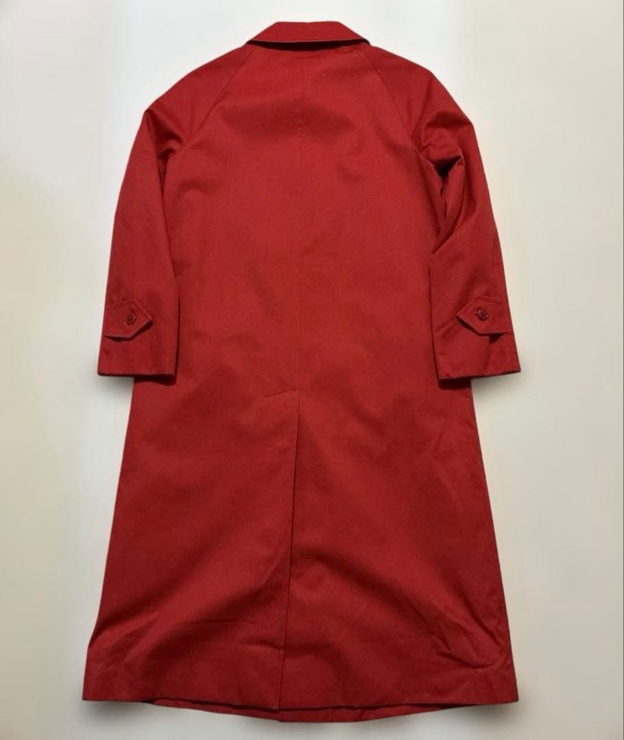 Burberry ロングコート レッド