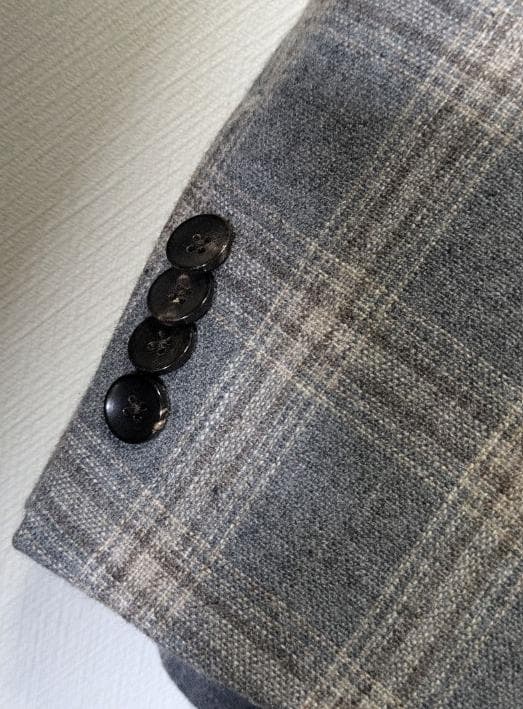 定価12.8万 ラルディーニ メンズテーラードジャケット ウール カシミヤ 48