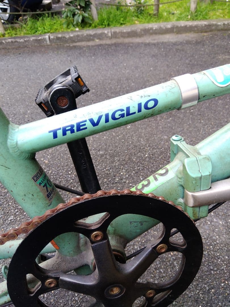 ミミタコ Bianchi trevigrio アルミフレーム