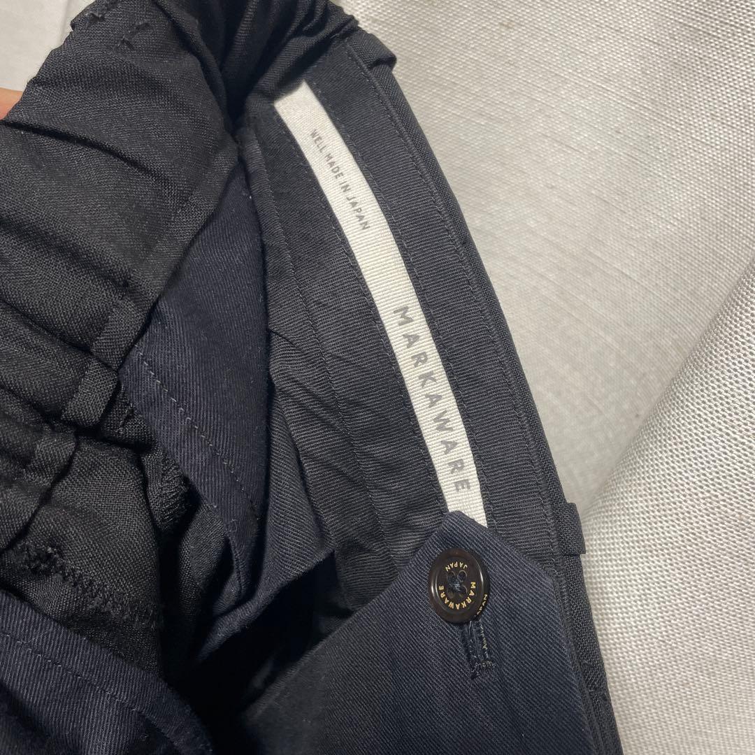 MARKAWARE ブラック スラックス サイズ1