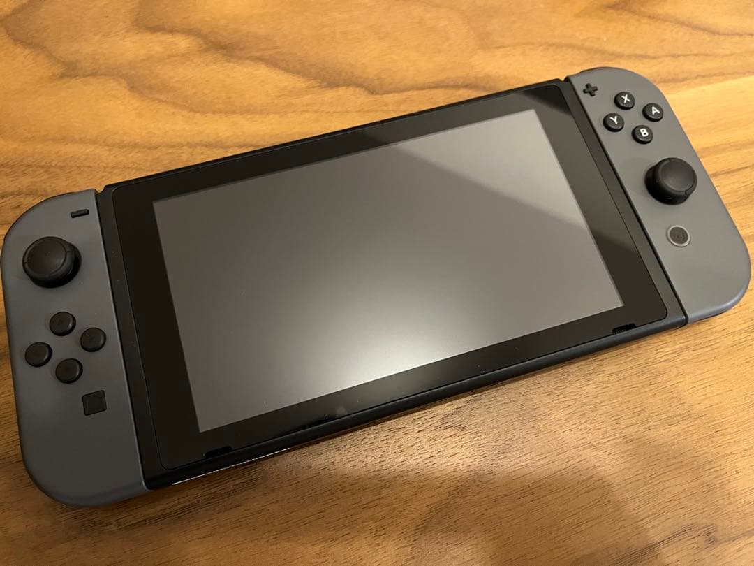 【美品】Nintendo Switch本体セットグレー SDカード付