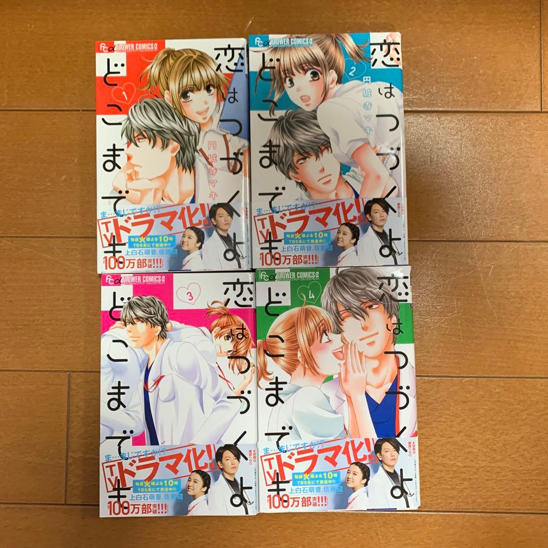 恋はつづくよどこまでも 1から4巻セット