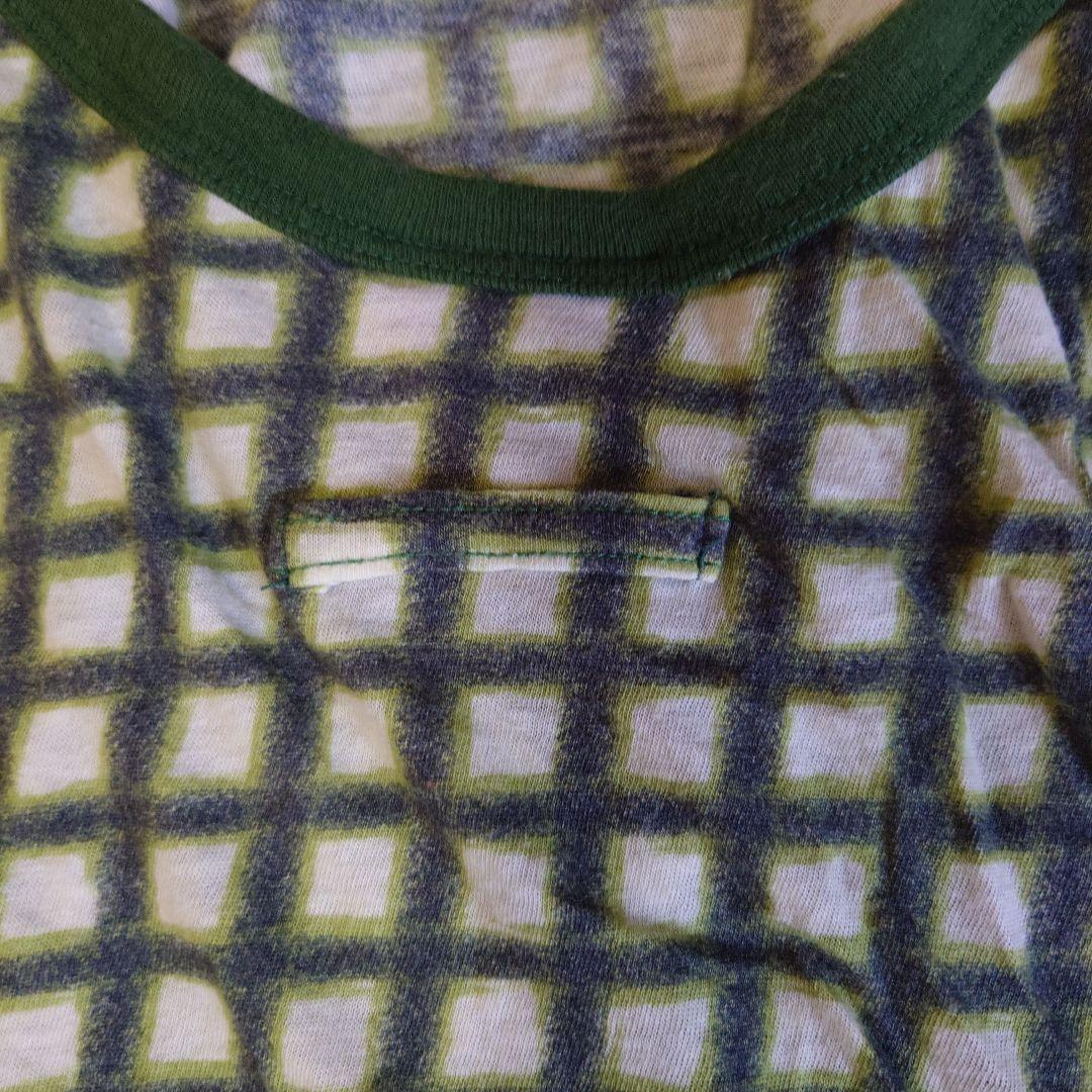 ジャンポール・ゴルチエ　チェック柄半袖Tシャツカットソー