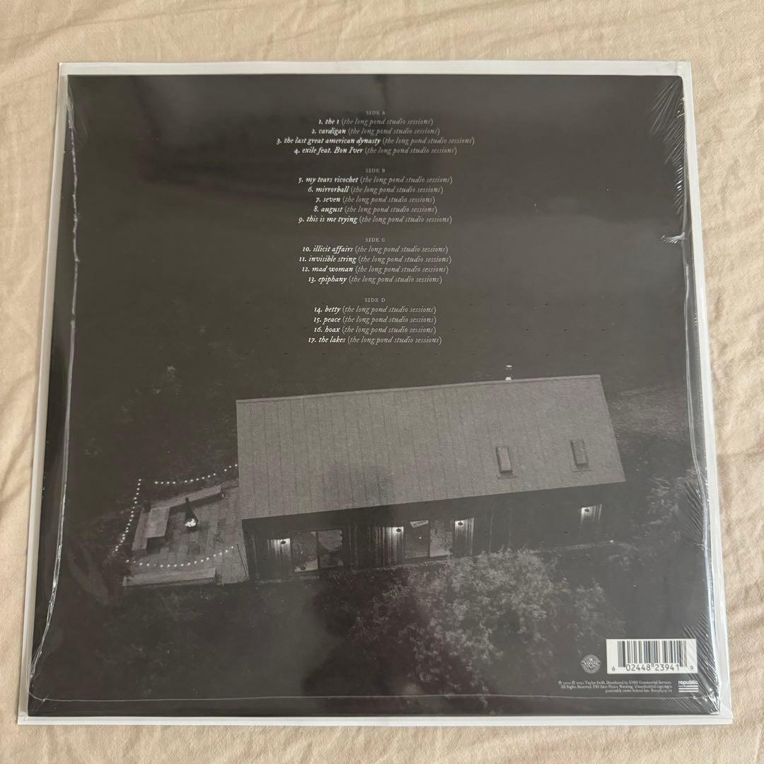 新品Taylor Swift Folklore RSD限定2LPレコード