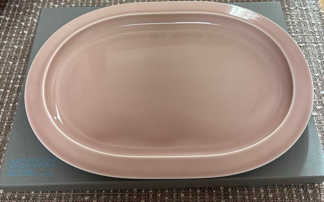 【新品未使用】イイホシユミコOval Flatine ミスティピンク　冬の贈り物