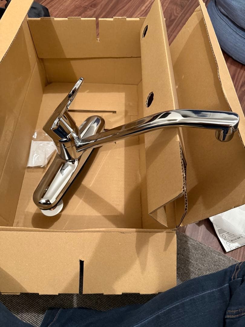 [新品未使用］LIXIL シングルレバー混合水栓 SF-HB430SYA