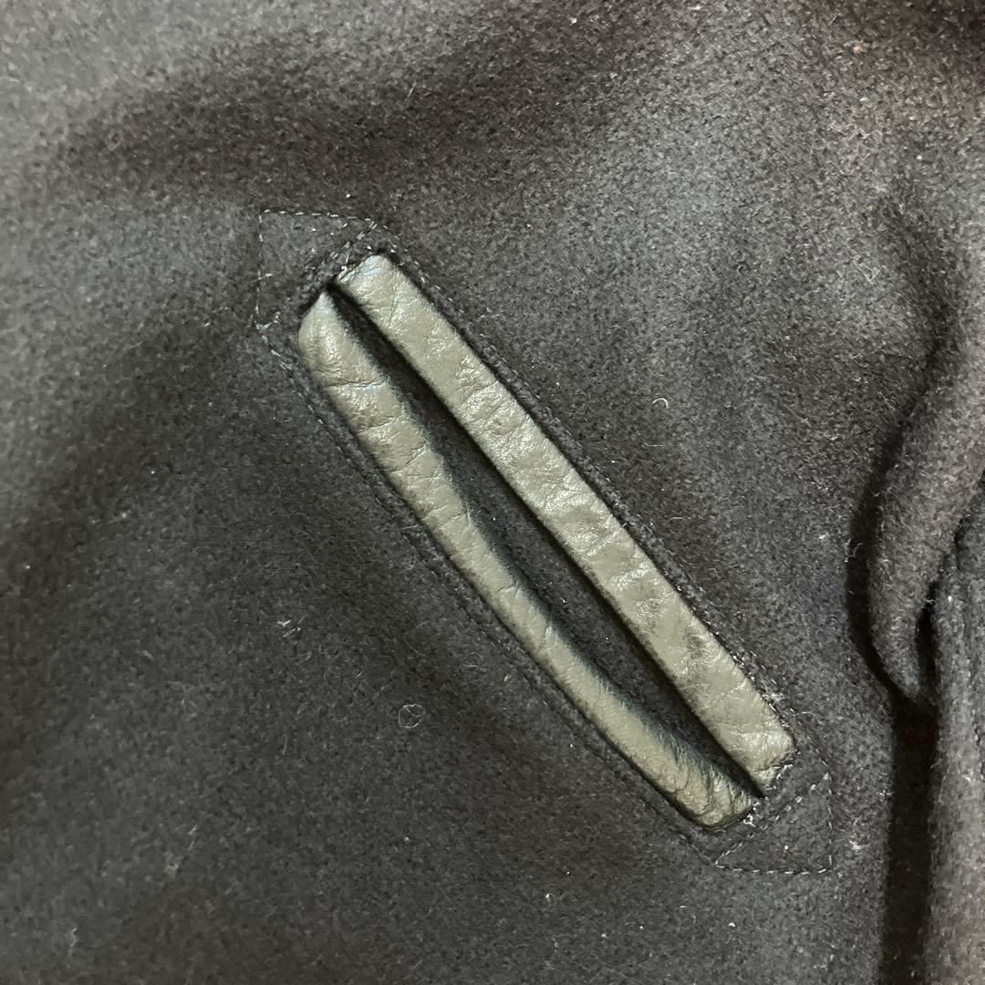 SKOOKUM スクーカム　白タグ　スタジャン ブラック 38 中古　値引❌