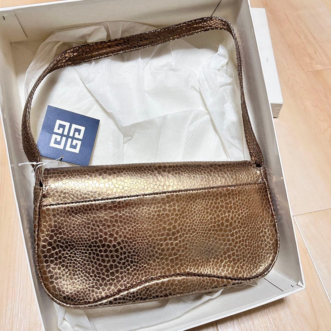 希少！Givenchy 山羊革 ショルダーバッグ　Y2K